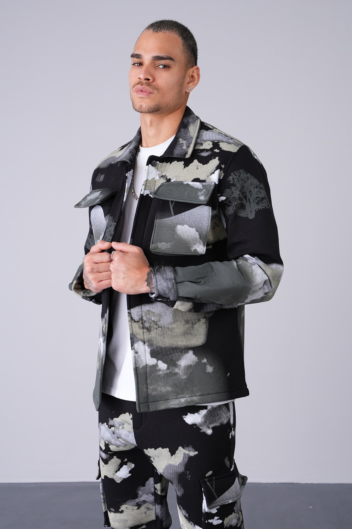 Ensemble camo Veste + pant LL5053