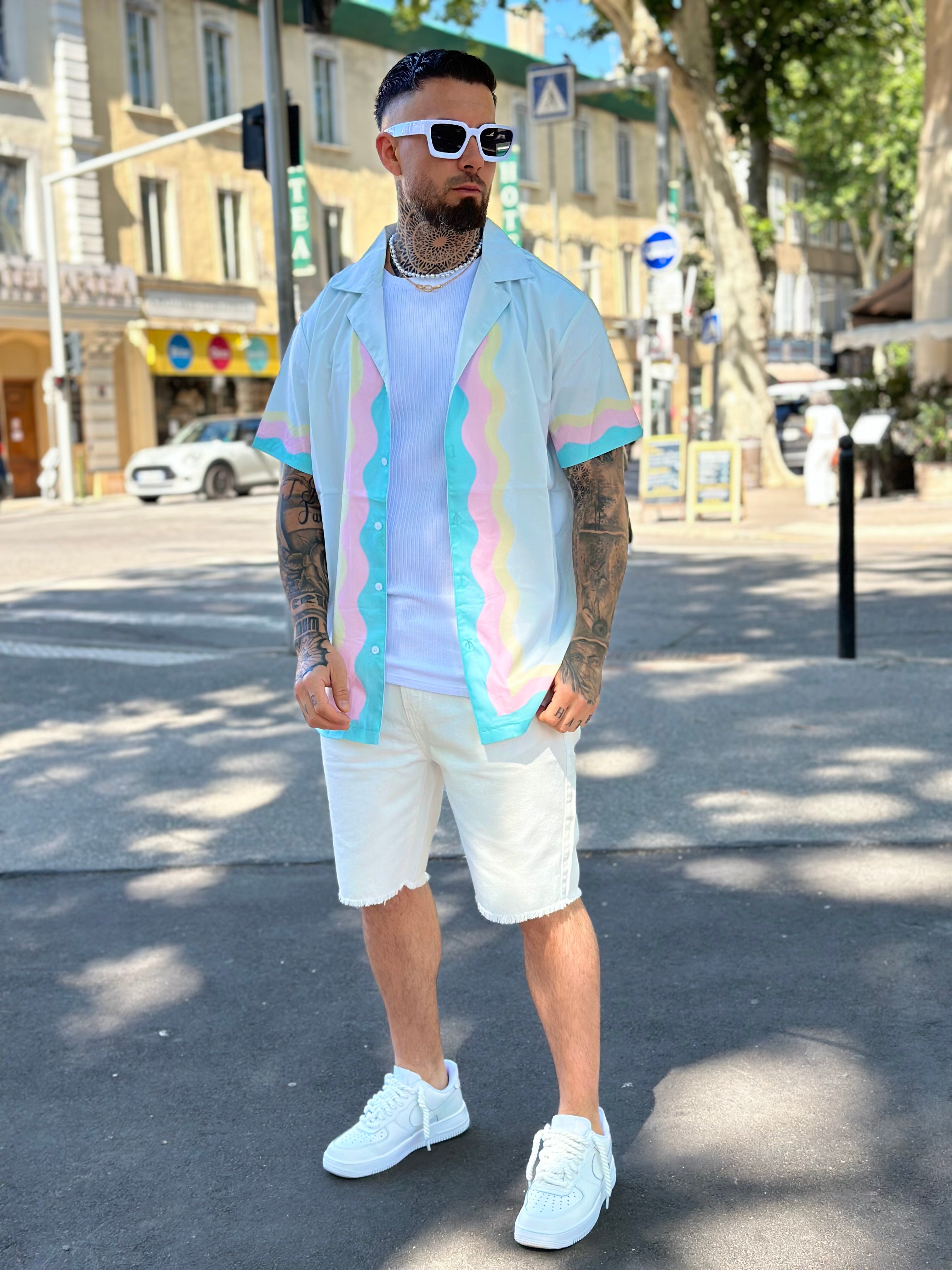 Chemise Barcelona Blanc