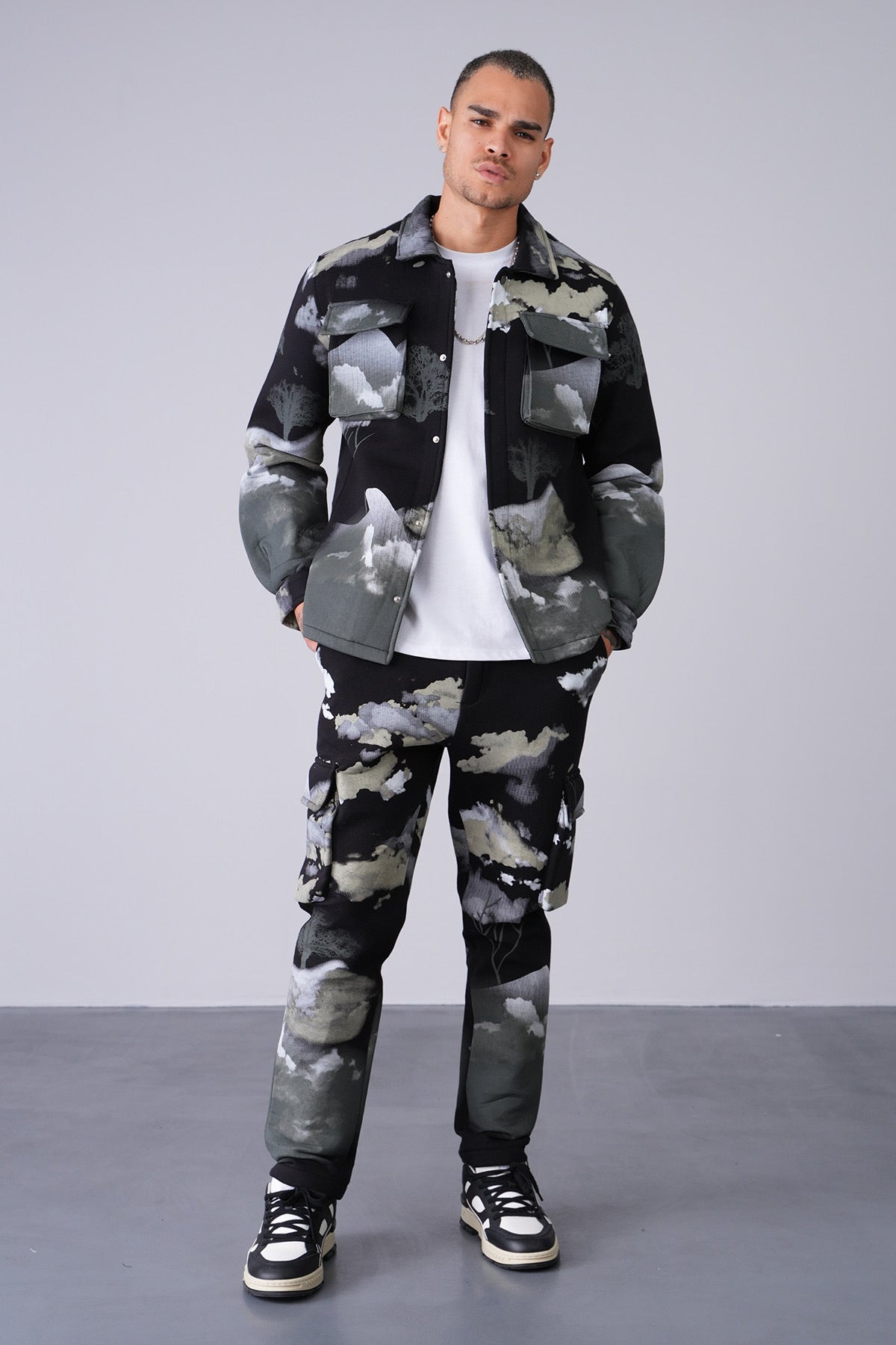 Ensemble camo Veste + pant LL5053