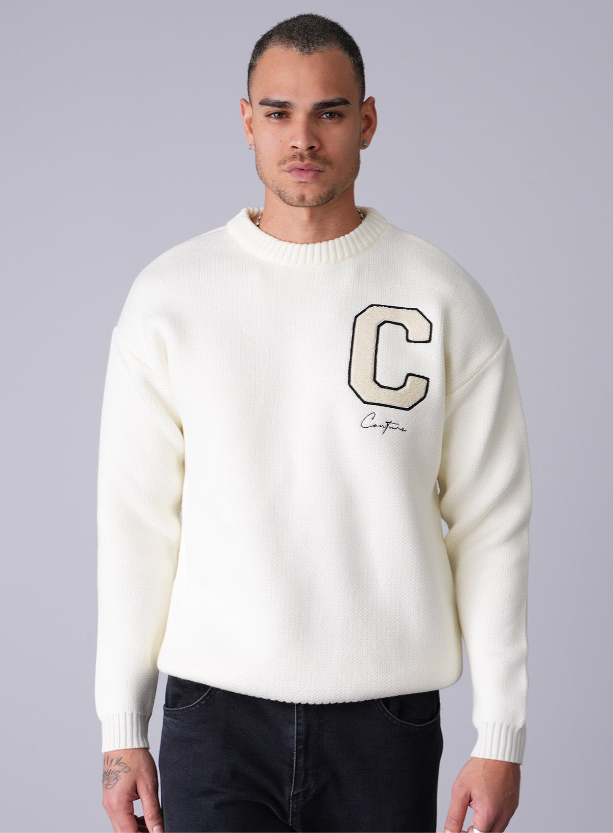 Pull Couture beige