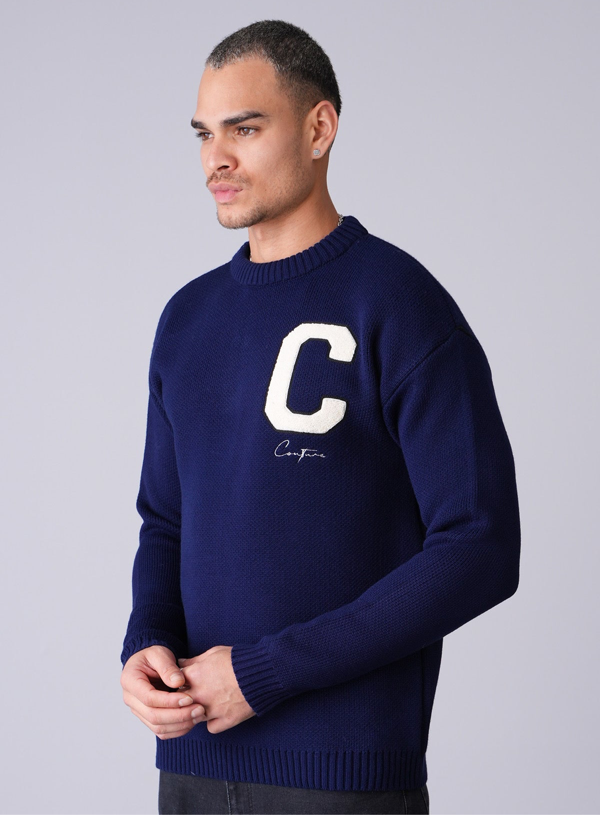 Pull Couture navy