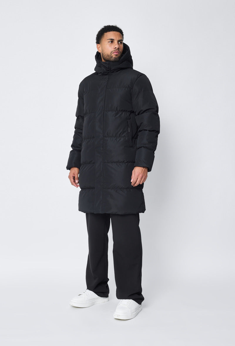 Parka Doudoune longue noir