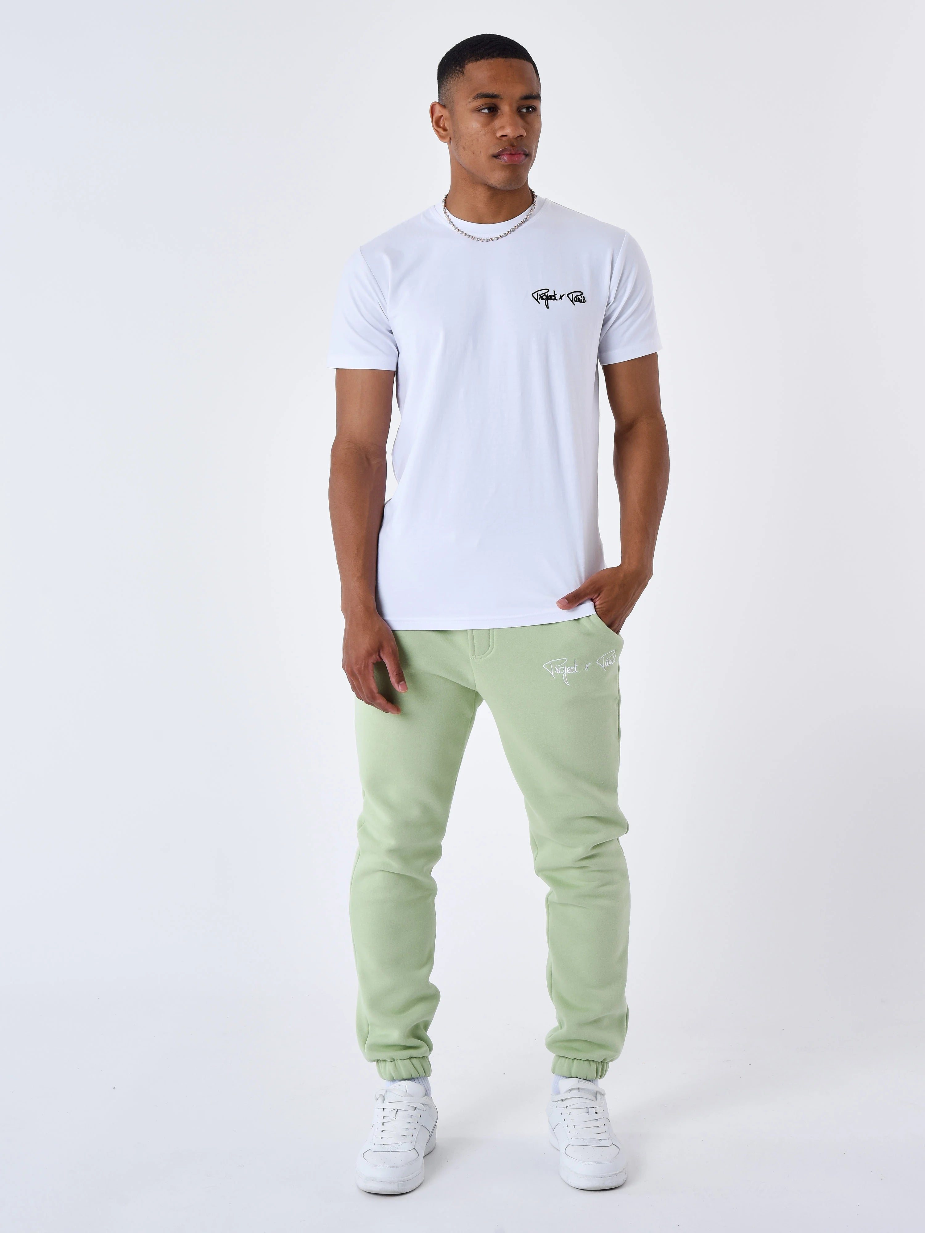 Project X Paris - Pantalon de jogging Signature vert clair