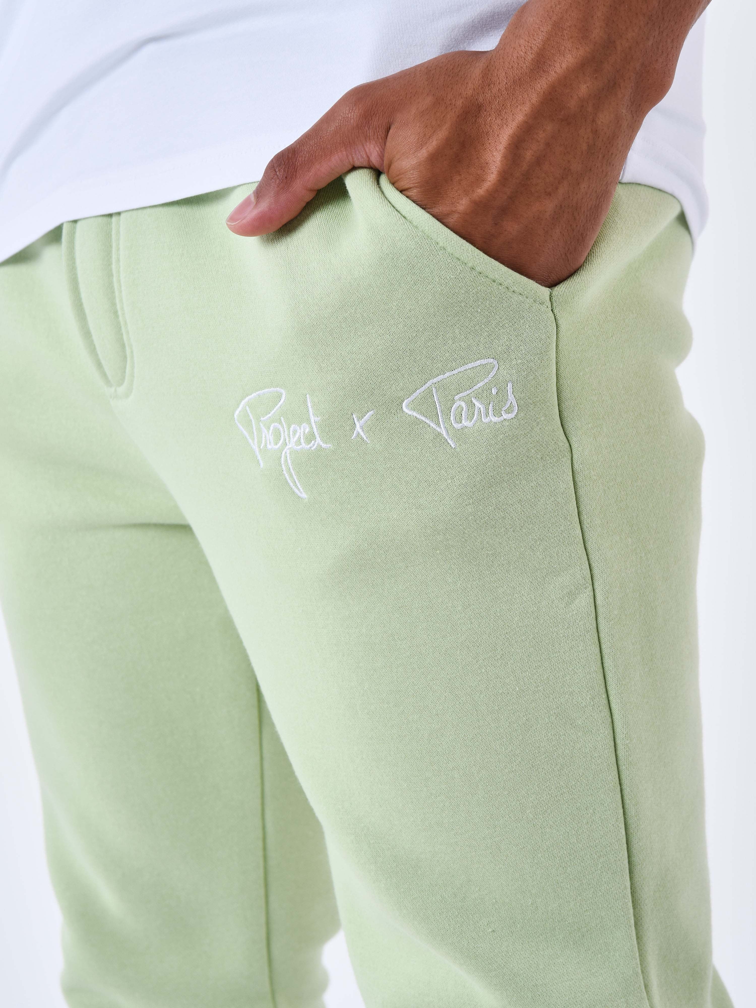 Project X Paris - Pantalon de jogging Signature vert clair