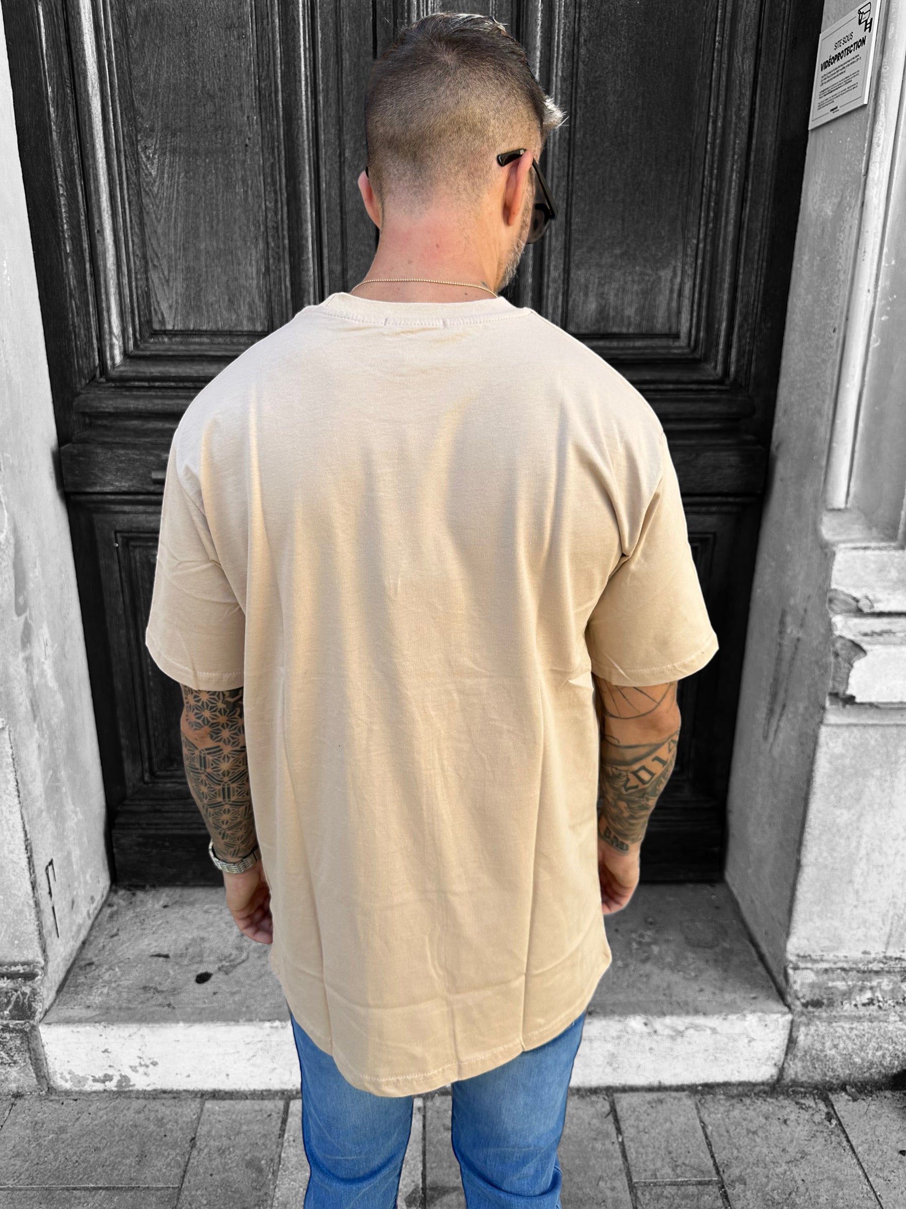 UNI beige t-shirt