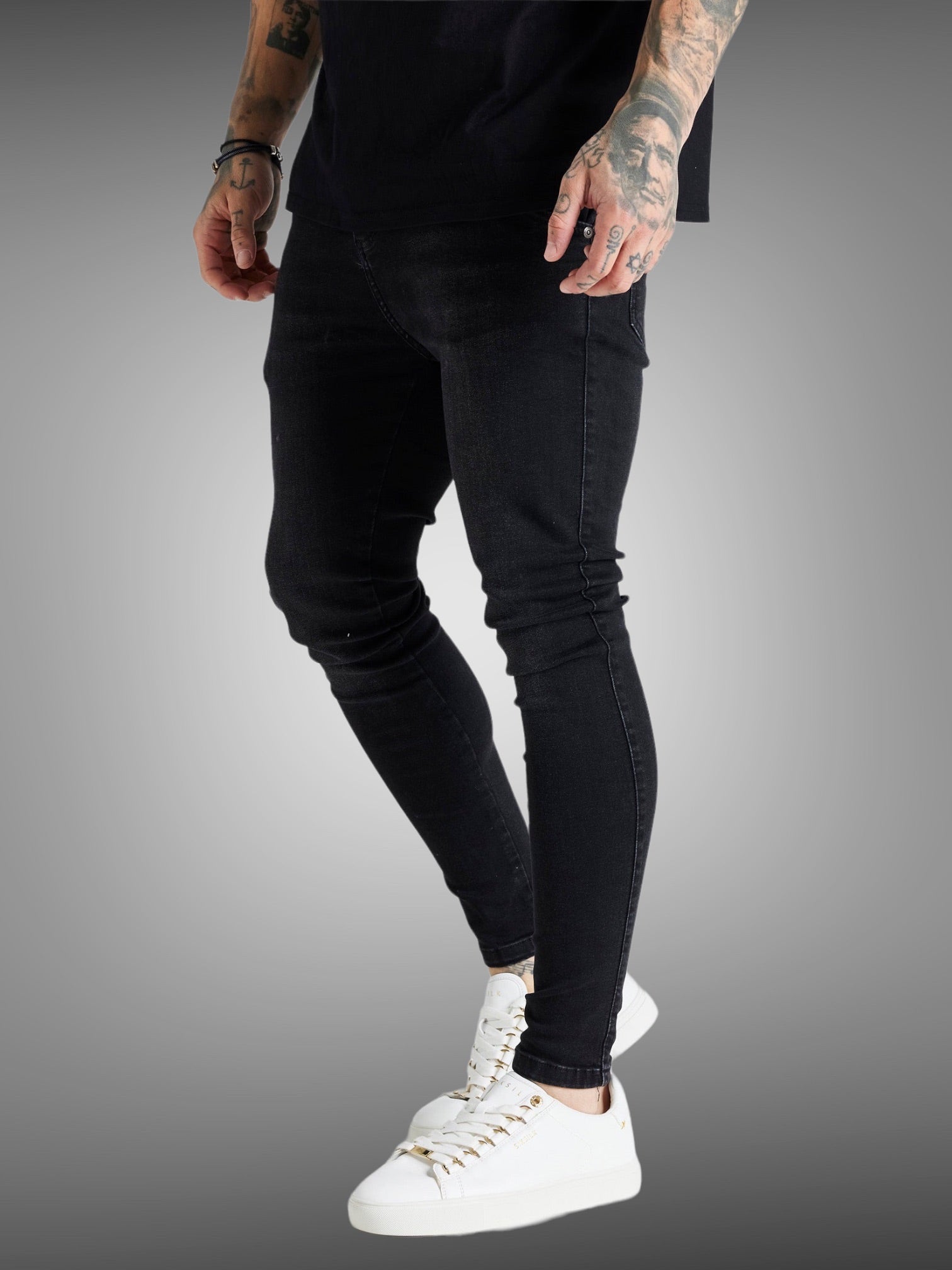 Sik silk sale jeans black