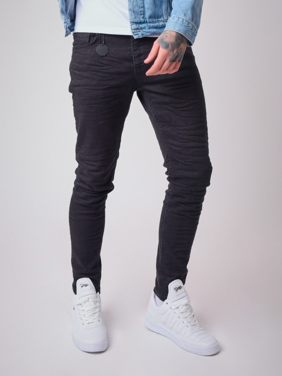 Project X Paris Jean slim effet froiss Noir Stayin